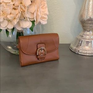NWOT Leather Coach wallet